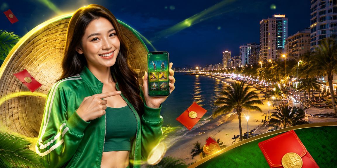Người chơi tại Nha Trang nhận phong bao đỏ thưởng may mắn khi đăng ký tài khoản